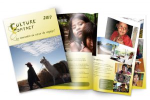 Catalogue annuel tourisme équitable Culture Contact